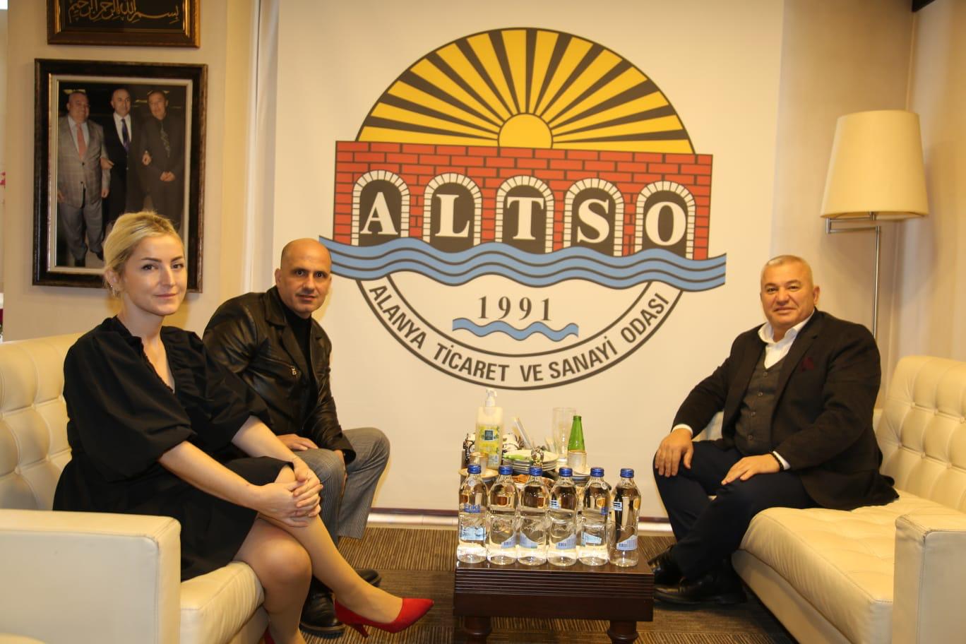 TURAM YÖNETİMİ ALTSO'YU ZİYARET ETTİ